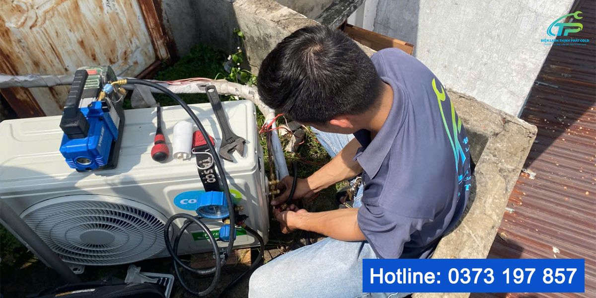 Tháo lắp máy lạnh gò vấp